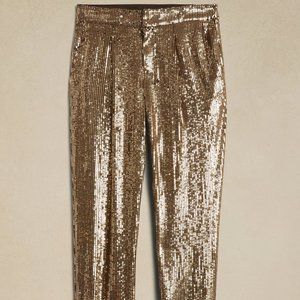 *NWT* Gold Sequin Pants sz 20